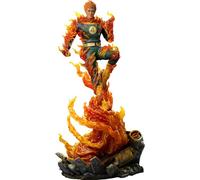 Iron Studios Estatua Art Scale 1/10 Antorcha Humana (Traje Azul Variante) Los Cuatro Fantásticos 30 cm
