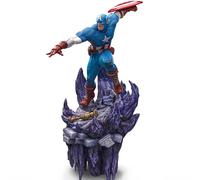 Iron Studios Estatua BDS Art Scale 1/10 Captain America Deluxe Infinity Gauntlet Diorama 34 cm