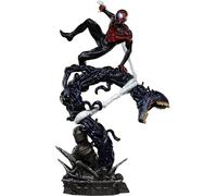 Iron Studios Estatua BDS Art Scale 1/10 Miles Morales Diorama Hombre vs Villanos 32 cm