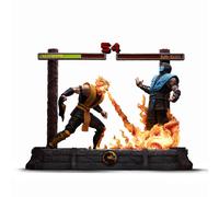 Iron studios estatua coleccionable a escala 1/10 de escorpión fatalit