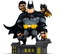 Iron studios estatua coleccionable de batman family deluxe dc comics a