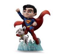 Iron studios estatua coleccionable de superman y krypto - película de