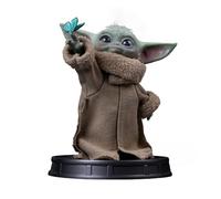 Iron Studios Estatua coleccionable Grogu Butterfly Wonder Movie Grogu Collection Multicolor Polystone Resin 15cm 5.7 pulgadas