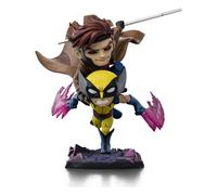 Iron studios estatua coleccionable minico gambit and wolverine - x-men