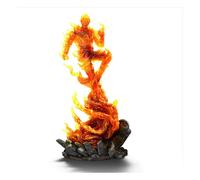 Iron studios estatua coleccionable the human torch - fantastici quattr