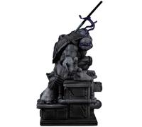 Iron Studios Estatua Donatello Blanco y Negro TMNT BDS Art Scale 1/10 | Estatua de colección pintada a mano, licencia oficial, 25 cm de altura