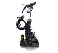 Iron studios estatua ghost spider-man vs villains diorama bds art scal