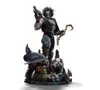 Iron studios estatua lobo unleashed dc comics art scale 1/10 24 cm