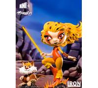 Iron studios estatua minico cheetara & snarf - thundercats 13cm