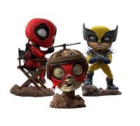 Iron Studios Estatua Minico Deadpool, Wolverine and Headpool Deadpool & Wolverine 14.5 cm