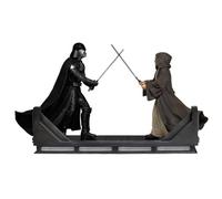 Iron Studios Estatua Vader vs OBI-WAN Kenobi Star Wars Art Scale 1/10 | Estatua de colección pintada a mano, licencia oficial, 23,35 cm de altura