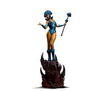 Iron Studios Evil-Lyn - Estatua coleccionable de variante de color, Masters of the Universe, escala artística 1/10, multicolor, 11.25 pulgadas