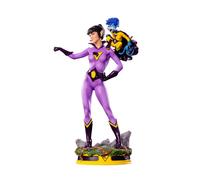 Iron Studios Juego de 2 Bolas de Arte DC Cómics Wonder Twins Fija Exclusiva