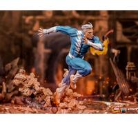 Iron studios marvel iron studios: quicksilver escala 1/10 - marvel com