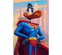 Iron Studios 1:10 Daffy Duck Superman - Space Jam: A New Legacy - Art Scale
