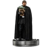 IRON STUDIOS - Luke Skywalker y Grogu BDS Art Scale 1/10 - Star Wars The Mandalo
