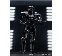 Iron studios the mandalorian - dark trooper bds art scale statue (1/10