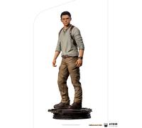 Iron studios- uncharted movie nathan drake 1/10 statue estatuas, multi