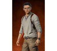 Iron Studios- Uncharted Movie Nathan Drake 1/10 Statue Estatuas, Multicolor (839
