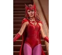 Iron Studios- WANDAVISION Halloween Wanda 1/10 Statue Estatuas, Multicolor, 1:10 (80546)