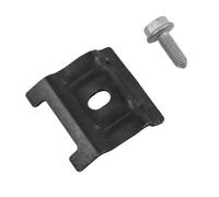 Iron Tow Hook Clamp 5.45cm Replaces 1J0803219 Secure Fit | Solid Iron Construction, Replaces 1J0803219, No Welding Needed, Fits Cars & SUVs, 5.45x5.45cm, Stable Towing