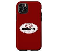 Iron Tri Sherpa Wife Triatlón - Haul Cheer Kiss Triathlete Carcasa para iPhone 11 Pro