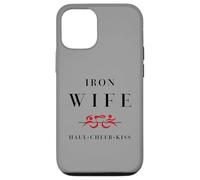 Iron Tri Sherpa Wife Triatlón - Haul Cheer Kiss Triathlete Carcasa para iPhone 12/12 Pro