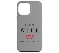 Iron Tri Sherpa Wife Triatlón - Haul Cheer Kiss Triathlete Carcasa para iPhone 13 Pro MAX