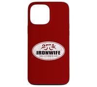 Iron Tri Sherpa Wife Triatlón - Haul Cheer Kiss Triathlete Carcasa para iPhone 13 Pro MAX