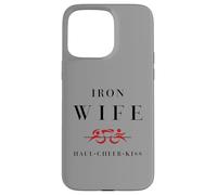 Iron Tri Sherpa Wife Triatlón - Haul Cheer Kiss Triathlete Carcasa para iPhone 15 Pro MAX