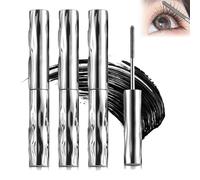Iron Wand Mascara, 2025 New 3D Curling Metal Wand Mascara, Steel Pipe Eyelash Primer, for Natural Lengthening Slim Volume Building (3pcs)