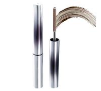 Iron Wand Mascara, 2025 Upgrade 3D Eyelash Iron Mascara,Waterproof Black Washable Metal Mascara, Long Lasting Eyelash Iron Mascara for Women Thick and Slender (Dark Brown)