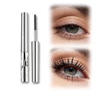 Iron Wand Mascara,3D Curling Iron Wand Mascara, Smudge-Proof, Flake-Free,Waterproof Clump-Free for Women for Lengthening Volumizing Eyelashes (Black)