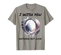 Ironic I Wish You Nothing But Bad Luck Espejo Roto Camiseta