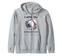 Ironic I Wish You Nothing But Bad Luck Espejo Roto Sudadera con Capucha