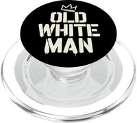 Ironic Old White Man Hombre Superhéroe Leyenda PopSockets PopGrip para MagSafe