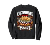 Irónico Okonomiyaki Bootleg Estilo Japonés Street Food Meme Sudadera