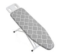 Ironing Board Cover and Pad - Padded Iron Board Covers | Padded Pressing Mat | Heat Reflective Scorch & Stain Resistant Iron Table Cover with Adjustable Strap, For Quilting, Sewing & Steam Ironing
