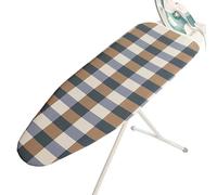 Ironing Board Cover - Heat Resistant Cotton Foam Padding for Smooth Ironing | Adjustable Fit with Elastic Edges, Thick Layer for Steam and High Heat, Anti-Slip for Home 35.83x12.2 in