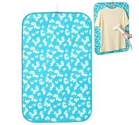 Ironing Mat - Fabric, 23.62x31.5in Iron Blanket Heat-Resistant Foldable Design | Portable Non-Slip Pad, Travel Ironing Board Alternative For Apartment, Dormitory, Laundry, Hotel and