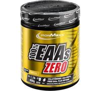 IronMaxx® 100 Percent EAAs Zero Tropical 500g - Aminoacidos Esenciales en Polvo - EAA con BCAA - Sin Azucar - Suplemento Alimenticio para Nutricion Deportiva
