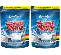 IronMaxx 100% Proteína de suero en polvo - Galletas & Crema bolsa de 500g | proteína en polvo a base de proteína de suero de leche reducida en azúcar, soluble en agua | muchos sabores diferentes