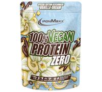 IronMaxx 100% Vegan Protein Zero - Vanilla Dream 500g | proteína en polvo sin azúcar y rica en proteínas de 4 componentes | proteína en polvo vegana sin aspartamo