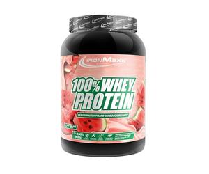 IronMaxx 100% Whey Protein 900 g - Proteína de Suero en Polvo Sabor Melón | Con BCAA | Fácil Disolución | Batido de Proteínas Ideal para Fitness y Deportistas