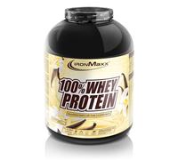 IronMaxx 100% Whey Protein 900 g - Proteína de Suero en Polvo Sabor Vainilla Francesa | Con BCAA | Fácil Disolución | Batido de Proteínas para Fitness y Gimnasio