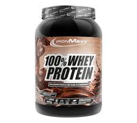 IronMaxx 100% Whey Protein 900g - Mousse au Chocolate - Batido alto en proteínas con BCAAs y EAAs para entrenamiento muscular y fitness