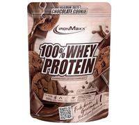 IronMaxx 100% Whey Protein Polvo - Chocolate & Cookie 500g Bolsa | Proteína de suero de leche reducida en azúcar y soluble en agua | Disponible en muchos sabores diferentes