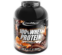 IronMaxx 100% Whey Protein Polvo - Dark Cookie Salted Caramel 2350g Dosis | Proteína de suero de leche reducida en azúcar y soluble en agua | Disponible en muchos sabores diferentes