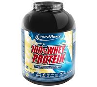IronMaxx 100% Whey Protein Polvo - Plátano Yogur 2350g Dosis | Proteína de suero de leche reducida en azúcar y soluble en agua | Disponible en muchos sabores diferentes