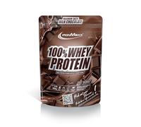 IronMaxx 100% Whey Protein Powder - Chocolate con leche 500g sobre | proteína de suero de leche en polvo soluble en agua y bajo en azúcar | muchos sabores diferentes